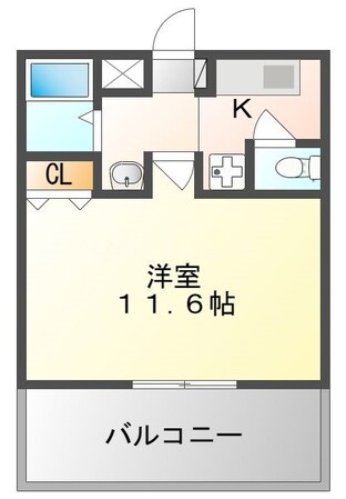 西三荘駅 徒歩7分 10階の物件間取画像